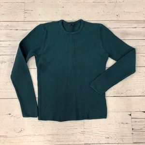 Zara Green Knit Crew Sweater - Men’s XL